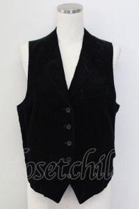 PINK HOUSE / コーデュロイベスト  黒 T-25-11-15-022-LO-TO-SA-ZI