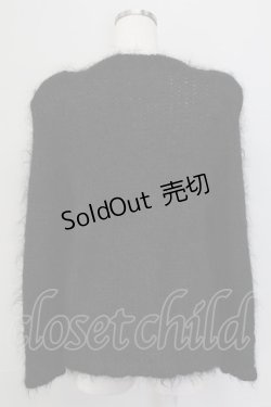 画像2: PINK HOUSE / フロントボタンニットカーディガン  黒 T-25-11-15-024-LO-TO-SA-ZI