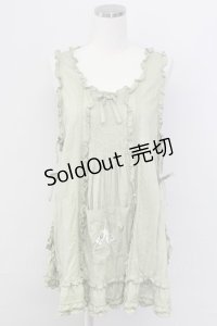 PINK HOUSE / トランププリントタブリエ  カーキ T-25-11-15-027-LO-ZA-SA-ZI