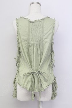 画像2: PINK HOUSE / トランププリントタブリエ  カーキ T-25-11-15-027-LO-ZA-SA-ZT