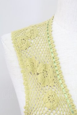 画像3: PINK HOUSE / フロントフリルニットカーディガン  グリーン T-25-11-15-028-LO-TO-SA-ZT