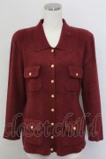 PINK HOUSE / 4つポケットデザイン薄手ジャケット  ボルドー T-25-11-15-031-LO-JA-SA-ZT