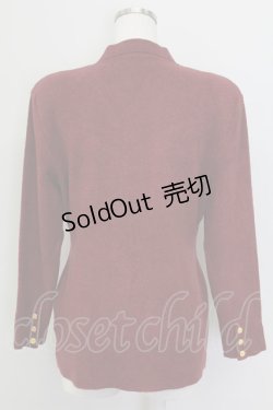 画像2: PINK HOUSE / 4つポケットデザイン薄手ジャケット  ボルドー T-25-11-15-031-LO-JA-SA-ZI