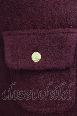 画像4: PINK HOUSE / 4つポケットデザイン薄手ジャケット  ボルドー T-25-11-15-031-LO-JA-SA-ZT