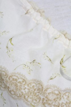 画像3: PINK HOUSE / 鈴蘭柄ノースリーブブラウス  ベージュ T-25-11-15-003-LO-BL-SA-ZT