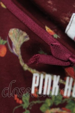 画像5: PINK HOUSE / いちごバスケット柄カットソー  ボルドー T-25-11-15-033-LO-TO-SA-ZT