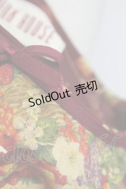 画像6: PINK HOUSE / いちごバスケット柄カットソー  ボルドー T-25-11-15-033-LO-TO-SA-ZI