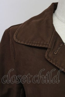 画像3: PINK HOUSE / サイドポケットコート  ブラウン T-25-11-15-035-LO-CO-SA-ZT