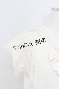 画像4: PINK HOUSE / セーラー襟リボン半袖ブラウス  アイボリー T-25-11-15-004-LO-BL-SA-ZI