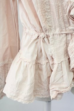 画像4: PINK HOUSE / セーラー襟ピンタックフリルオーバーブラウス  ピンク T-25-11-15-008-LO-BL-SA-ZT