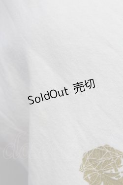 画像4: ALICE and the PIRATES / ロゴプリント半袖カットソー  アイボリーＸゴールド T-25-11-15-001-PA-TO-SA-ZT