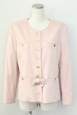 画像1: INGEBORG / 裏地手書きお花総柄ジャケット  ピンク T-25-11-15-009-LO-JA-SA-ZT