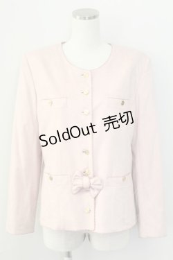 画像1: INGEBORG / 裏地手書きお花総柄ジャケット  ピンク T-25-11-15-009-LO-JA-SA-ZI