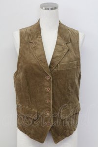 PINK HOUSE / コーデュロイベスト  ブラウン T-25-11-15-011-LO-TO-SA-ZI