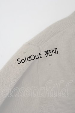 画像7: PINK HOUSE / レース襟付きカーディガン  ブラウン T-25-11-15-015-LO-TO-SA-ZI