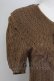 画像3: INGEBORG / ケープ風襟半袖ニットカーディガン  ブラウン T-25-11-15-016-LO-TO-SA-ZT (3)