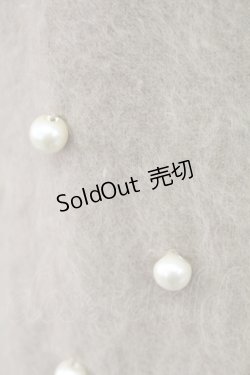 画像5: PINK HOUSE / パール&リボンデザインニットカーディガン  ブラウン T-25-11-15-017-LO-TO-SA-ZI