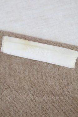 画像6: PINK HOUSE / パール&リボンデザインニットカーディガン  ブラウン T-25-11-15-017-LO-TO-SA-ZT