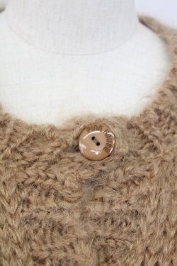 画像3: PINK HOUSE / ニットカーディガン  ブラウン T-25-11-15-019-LO-TO-SA-ZT