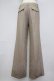 画像2: INGEBORG / 裾折り返しパンツ L ブラウン T-25-11-20-034-LO-PA-SA-ZT (2)