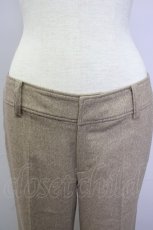 画像3: 【SALE】INGEBORG / 裾折り返しパンツ L ブラウン T-25-11-20-034-LO-PA-SA-ZT438 (3)