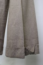 画像4: 【SALE】INGEBORG / 裾折り返しパンツ L ブラウン T-25-11-20-034-LO-PA-SA-ZT438 (4)