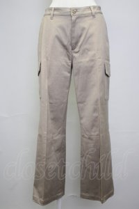 INGEBORG / チノカーゴパンツ L ベージュ T-25-11-20-035-LO-PA-SA-ZT438
