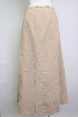 画像2: INGEBORG / スエード調スカート L ベージュ T-25-11-20-009-LO-SK-SA-ZT