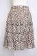 画像1: INGEBORG / レオパードティアードスカート 9 ベージュ×クロ T-25-11-20-011-LO-SK-IG-ZT (1)