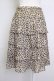 画像2: INGEBORG / レオパードティアードスカート 9 ベージュ×クロ T-25-11-20-011-LO-SK-IG-ZT (2)
