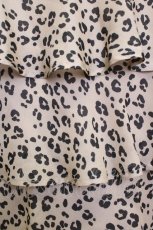 画像3: 【SALE】INGEBORG / レオパードティアードスカート 9 ベージュ×クロ T-25-11-20-011-LO-SK-IG-ZT417 (3)