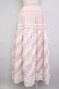 画像2: PINK HOUSE / 配色フリルローンスカート  ピンク T-25-11-20-012-LO-SK-SA-ZT (2)