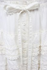 画像4: PINK HOUSE / ローンフリルスカート  生成り T-25-11-20-001-LO-SK-SA-ZT428 (4)