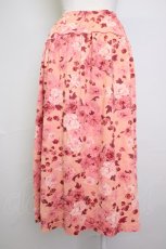 画像2: 【SALE】PINK HOUSE / フラワーブーケptカットスカート  ピンク T-25-11-20-014-LO-SK-SA-ZT416 (2)