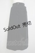 【SALE】INGEBORG / コーデュロイペンシルスカート M ブラック T-25-11-20-023-LO-SK-SA-ZT426