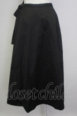 画像2: 【SALE】INGEBORG / 斜め切替スカート L ブラック T-25-11-20-025-LO-SK-SA-ZT426 (2)