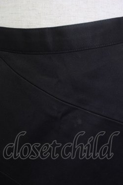 画像4: INGEBORG / 斜め切替スカート L ブラック T-25-11-20-025-LO-SK-SA-ZT