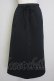 画像1: INGEBORG / ジャージ風スカート  黒 T-25-11-20-026-LO-SK-SA-ZT (1)