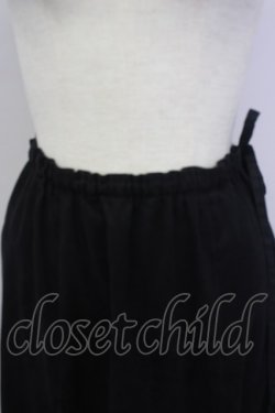 画像3: PINK HOUSE / スエード調フリルスカート  ブラック T-25-11-20-027-LO-SK-SA-ZT