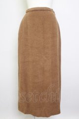 KANEKO ISAO / タイトスカート  ブラウン T-25-11-20-030-EL-SK-SA-ZT438