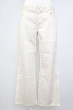 画像1: INGEBORG / サイドレースチノパン 13 ベージュ T-25-11-20-031-LO-PA-SA-ZT