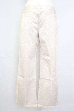 画像2: INGEBORG / サイドレースチノパン 13 ベージュ T-25-11-20-031-LO-PA-SA-ZT