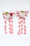 To Alice / いちご姫リボンクリップ  ピンク T-25-11-21-035-LO-AC-SA-ZT