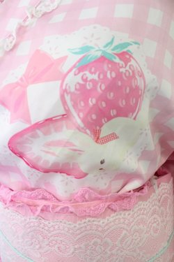 画像3: To Alice / いちごギンガムチェック浴衣セット  ピンク T-25-11-21-037-LO-OP-SA-ZT