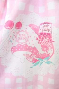 画像4: To Alice / いちごギンガムチェック浴衣セット  ピンク T-25-11-21-037-LO-OP-SA-ZT