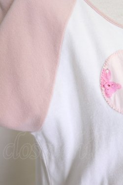 画像3: PINK HOUSE / ポストペットコラボTシャツ L ピンク T-25-11-21-004-LO-TS-SA-ZT