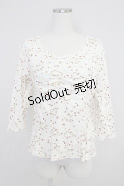 画像1: PINK HOUSE / 苺リース型Tシャツ  キナリ T-25-11-21-005-LO-TS-SA-ZI