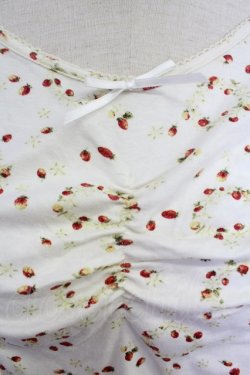 画像3: PINK HOUSE / 苺リース型Tシャツ  キナリ T-25-11-21-005-LO-TS-SA-ZT