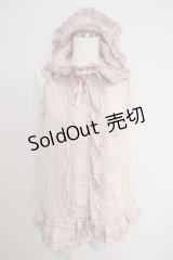 PINK HOUSE / フード付きノースリーブブラウス  ピンク T-25-11-21-006-LO-BL-SA-ZI