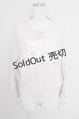 LIZ LISA / TwinBearsニットトップス  ピンク T-25-11-21-011-LO-TO-SA-ZI